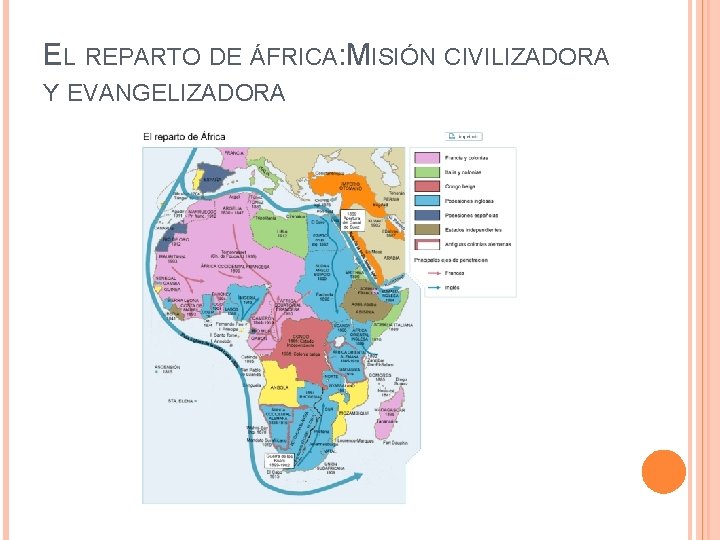 EL REPARTO DE ÁFRICA: MISIÓN CIVILIZADORA Y EVANGELIZADORA 