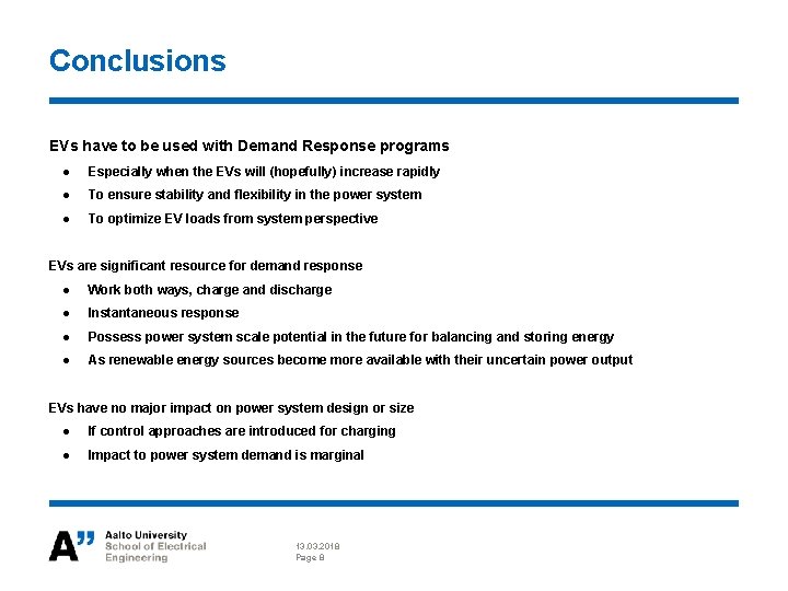 ELECE 8423 Smart Grid Demand Response of EV