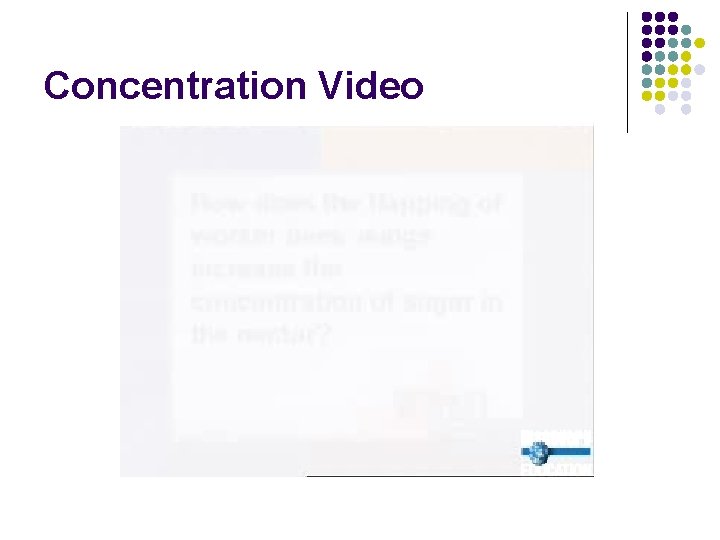 Concentration Video 