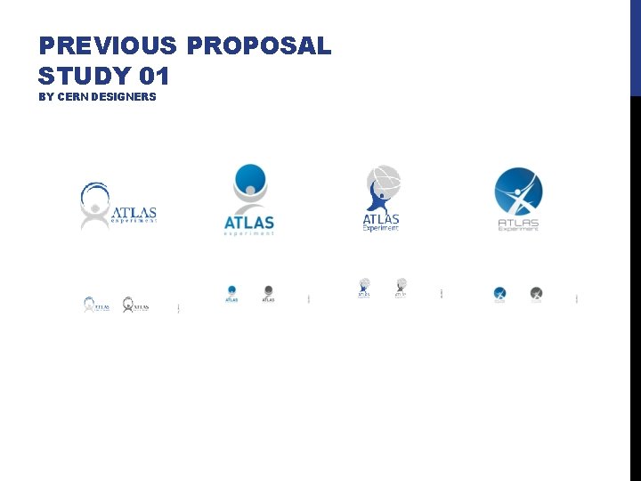 PREVIOUS PROPOSAL STUDY 01 BY CERN DESIGNERS 