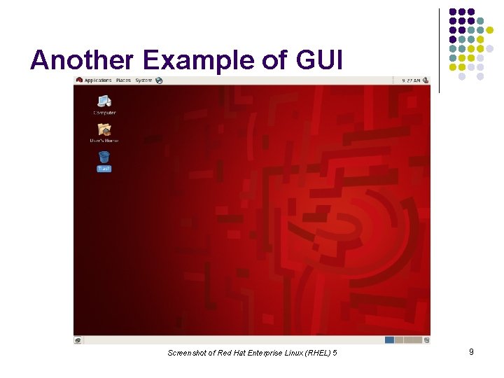 Another Example of GUI Screenshot of Red Hat Enterprise Linux (RHEL) 5 9 