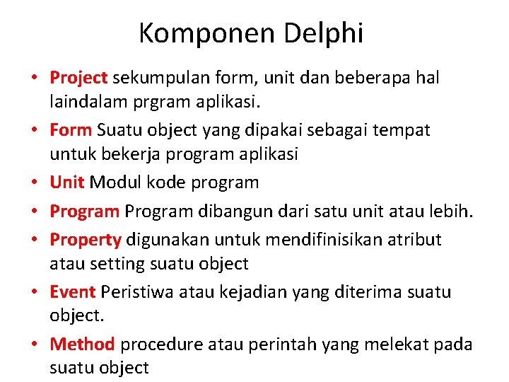 Word forming units