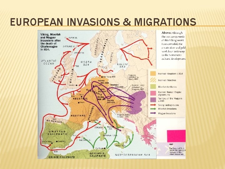 EUROPEAN INVASIONS & MIGRATIONS 