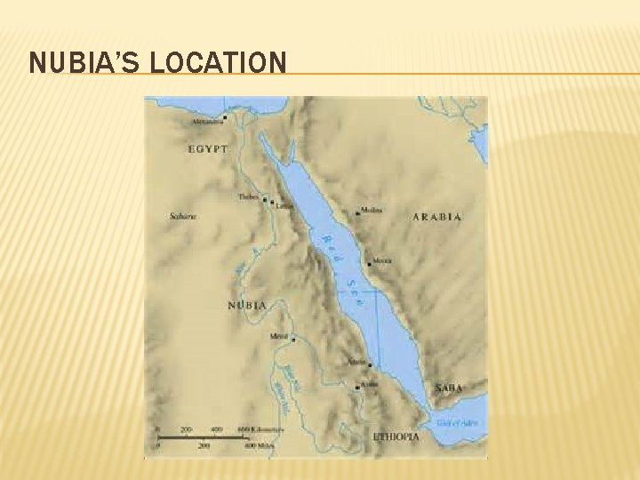 NUBIA’S LOCATION 