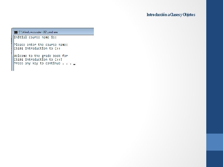 Introducción a Clases y Objetos 