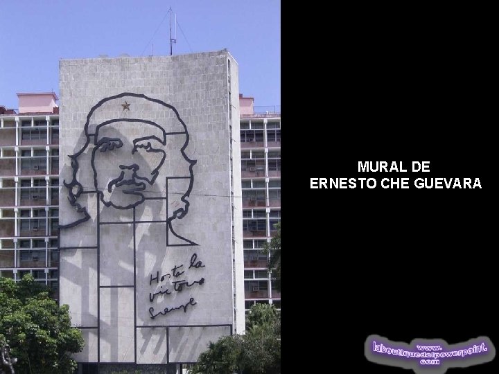 MURAL DE ERNESTO CHE GUEVARA 