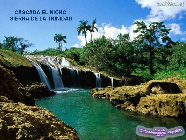 CASCADA EL NICHO SIERRA DE LA TRINIDAD 