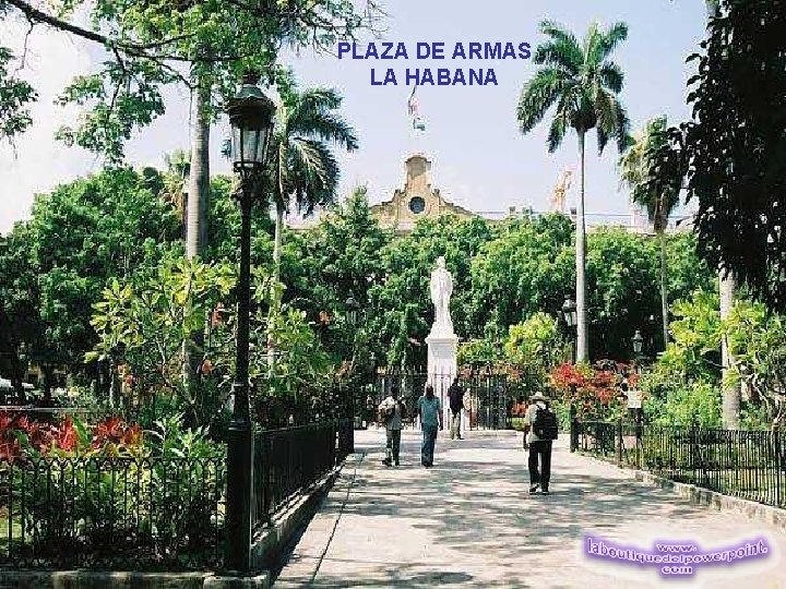 PLAZA DE ARMAS LA HABANA 