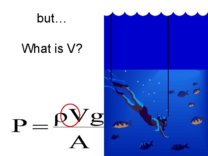 but… What is V? 