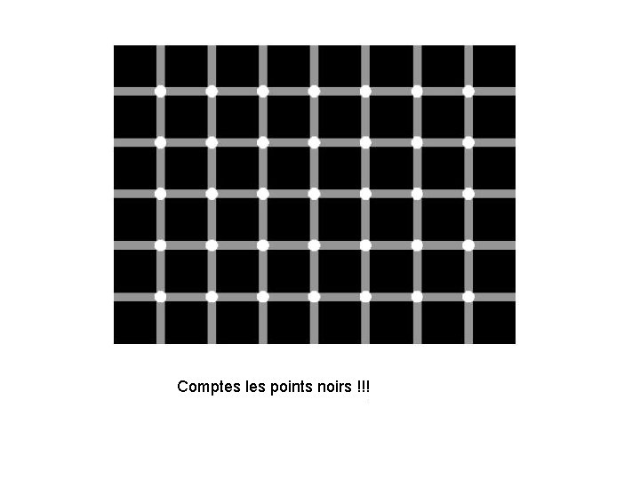 Comptes les points noirs !!! 