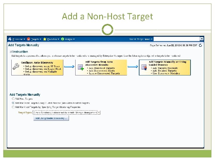 Add a Non-Host Target 