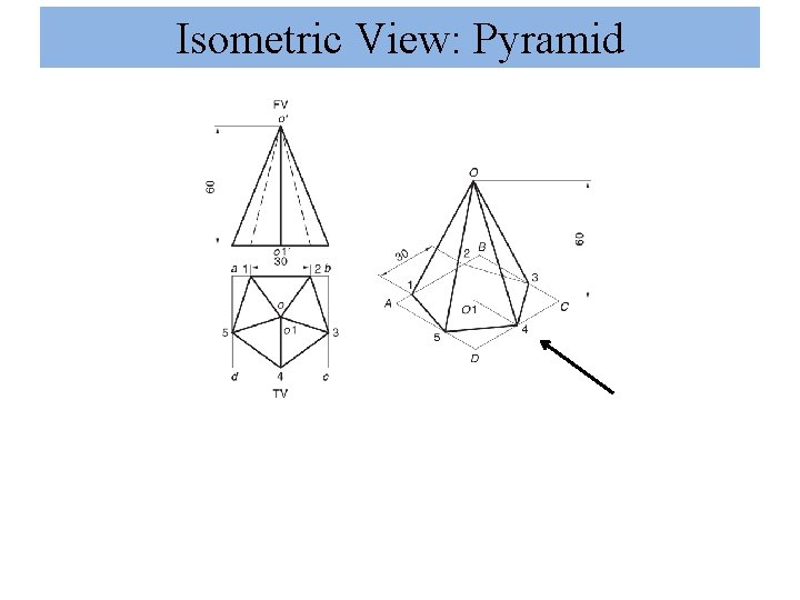 Isometric View: Pyramid 