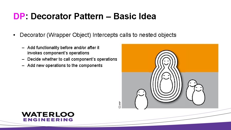 Design Pattern 5 Decorator Factory CS 247 Module