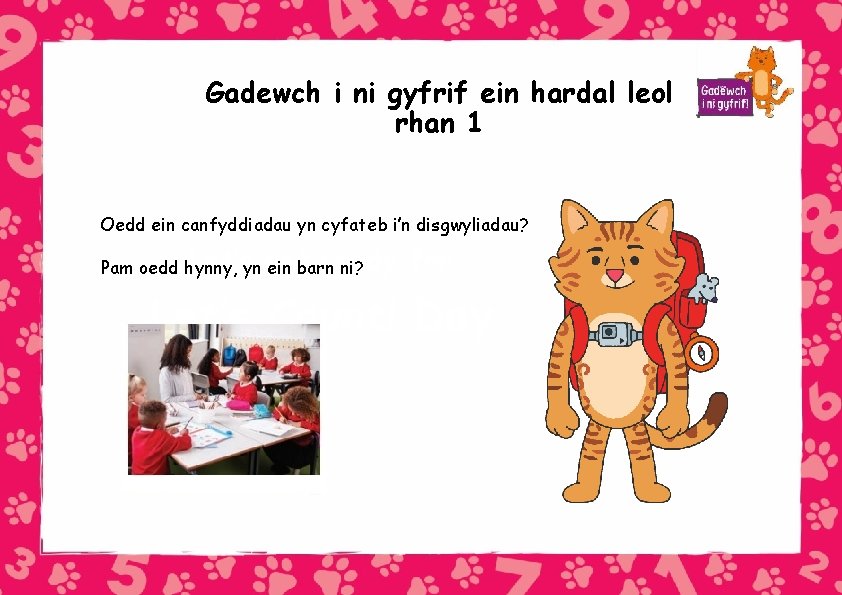 Gadewch i ni gyfrif ein hardal leol rhan 1 Oedd ein canfyddiadau yn cyfateb