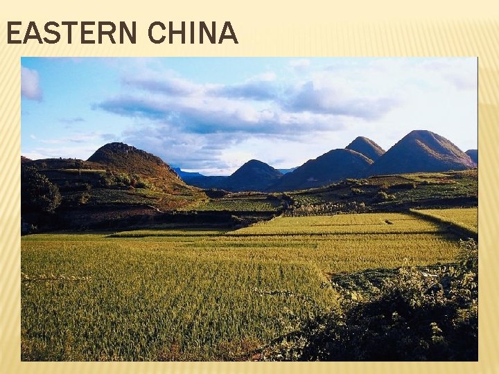 EASTERN CHINA 
