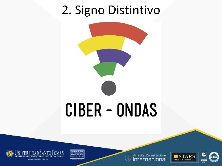 2. Signo Distintivo 