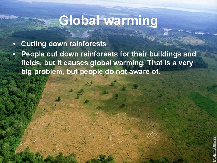 How to save the nature By Honza and