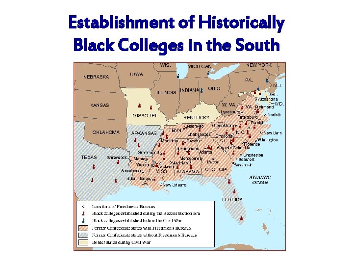 Establishment of Historically Black Colleges in the South 