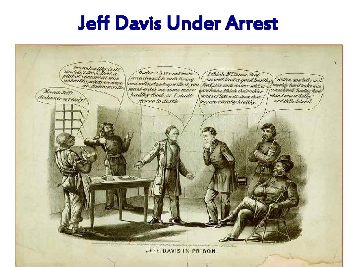 Jeff Davis Under Arrest 