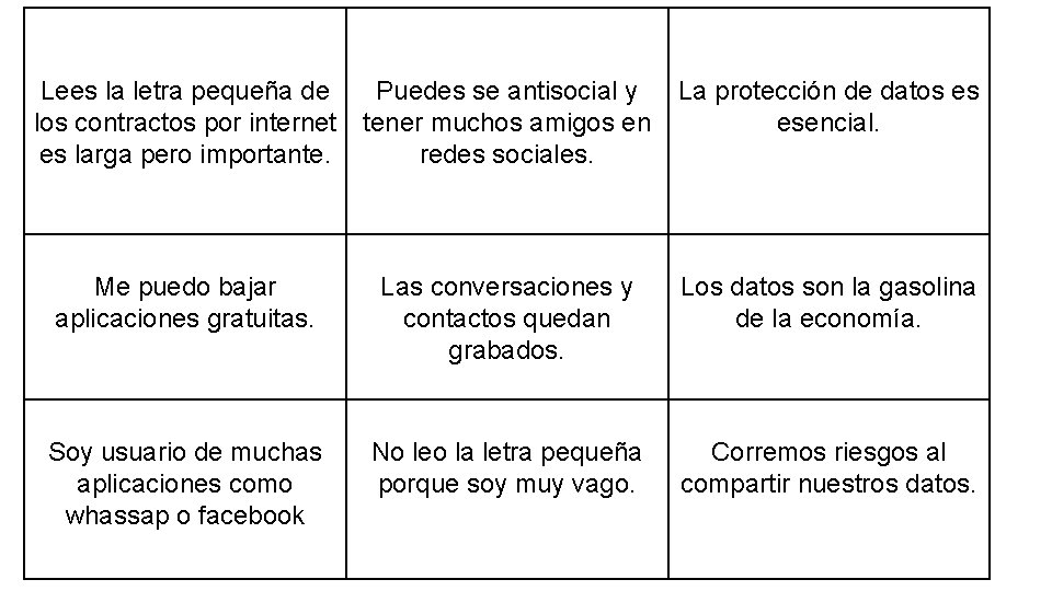 Lees la letra pequeña de los contractos por internet es larga pero importante. Puedes