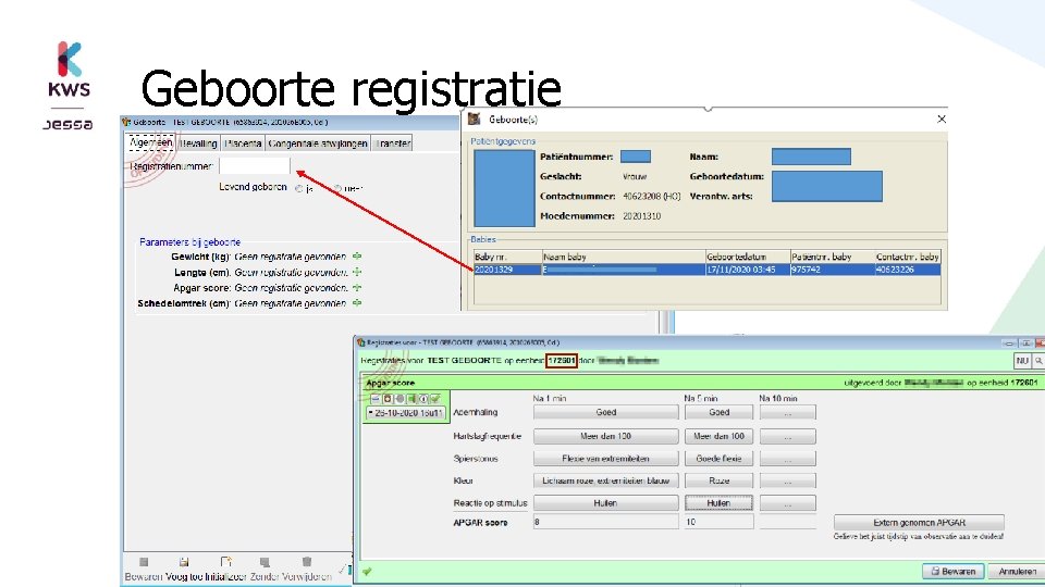 Geboorte registratie 