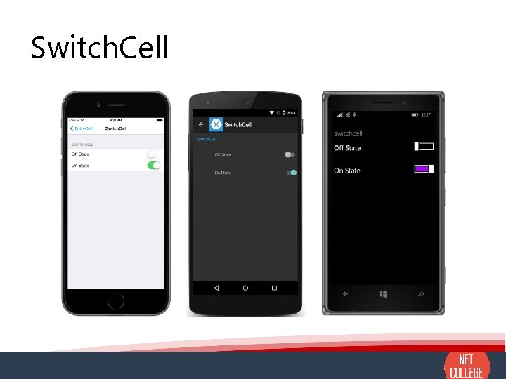 Switch. Cell 