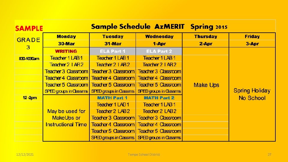 12/12/2021 Tempe School District 27 