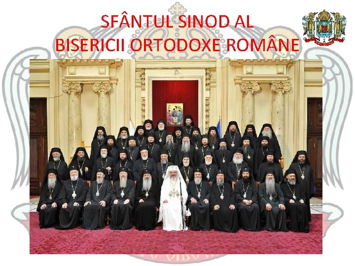 SF NTUL SINOD AL BISERICII ORTODOXE ROM NE 