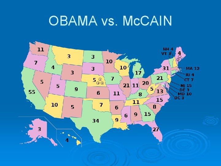 OBAMA vs. Mc. CAIN 