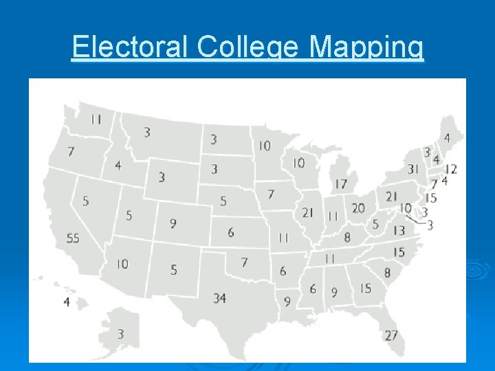 Electoral College Mapping 