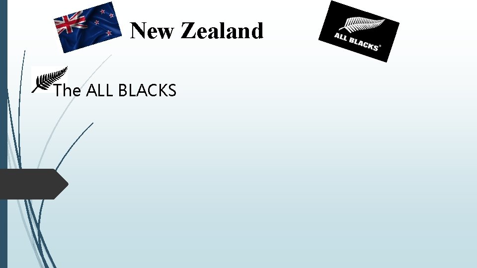 New Zealand The ALL BLACKS 