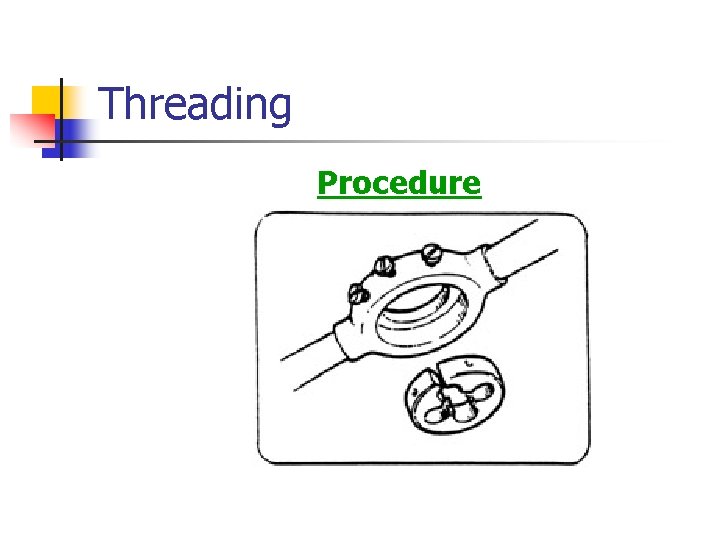 Threading Procedure 