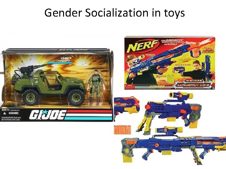 Gender Socialization in toys Gender Socialization in toys