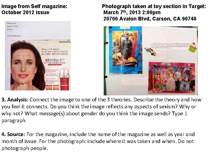 Image from Self magazine: October 2012 issue Photograph taken at toy section in Target: Image from Self magazine: October 2012 issue Photograph taken at toy section in Target: