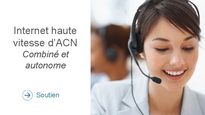 Internet haute vitesse d’ACN Combiné et autonome Soutien 