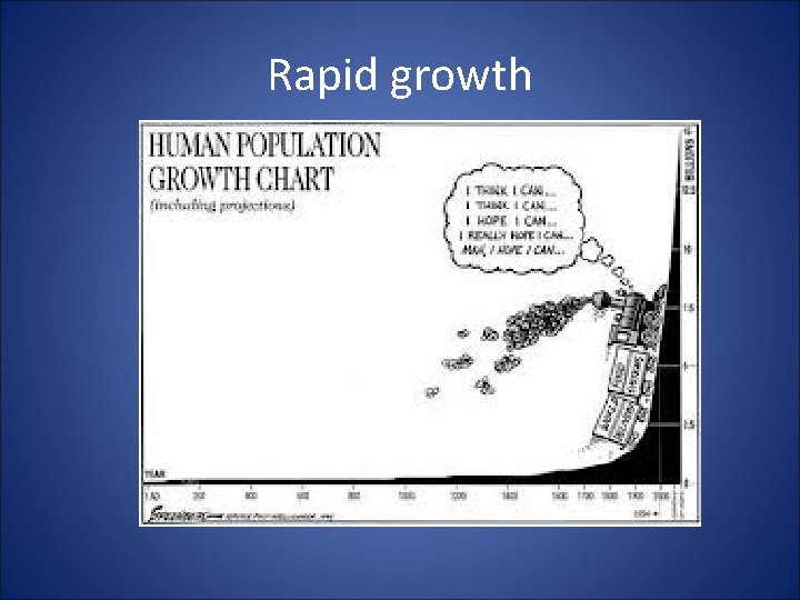 Rapid growth 