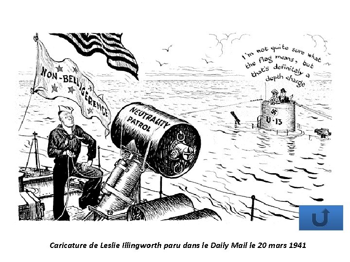 Caricature de Leslie Illingworth paru dans le Daily Mail le 20 mars 1941 