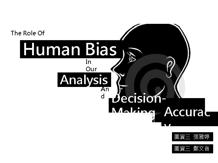 The Role Of Human Bias In Our Analysis An d Decision. Making Accurac y