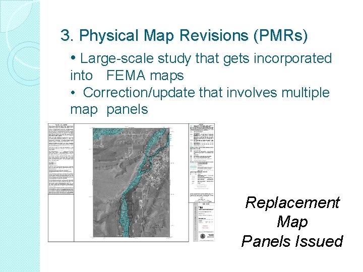 State Requirements Map Map Revisions and New Mapping Federal State Requirements