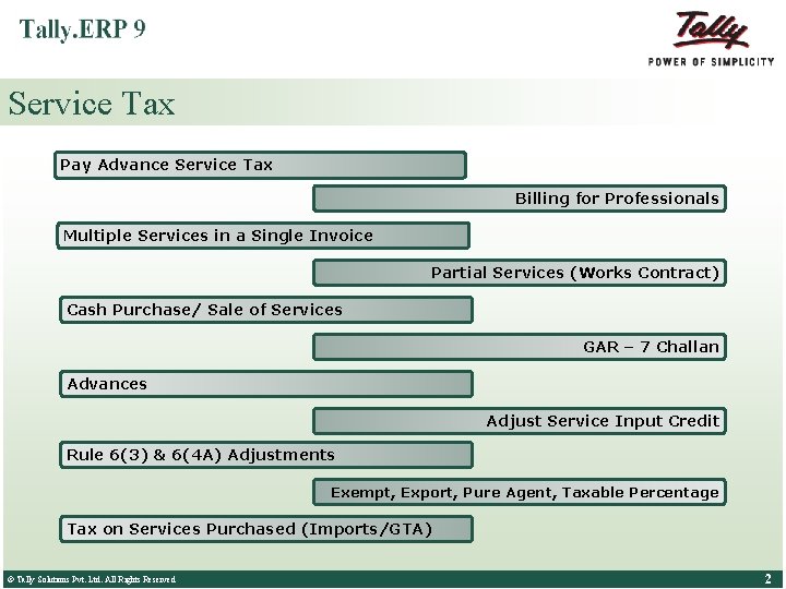 Service Tax Pay Advance Service Tax Billing for Professionals Multiple Services in a Single