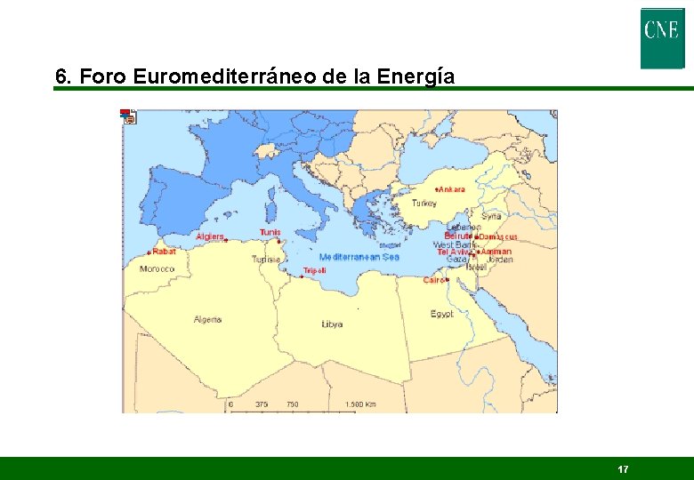 6. Foro Euromediterráneo de la Energía 17 