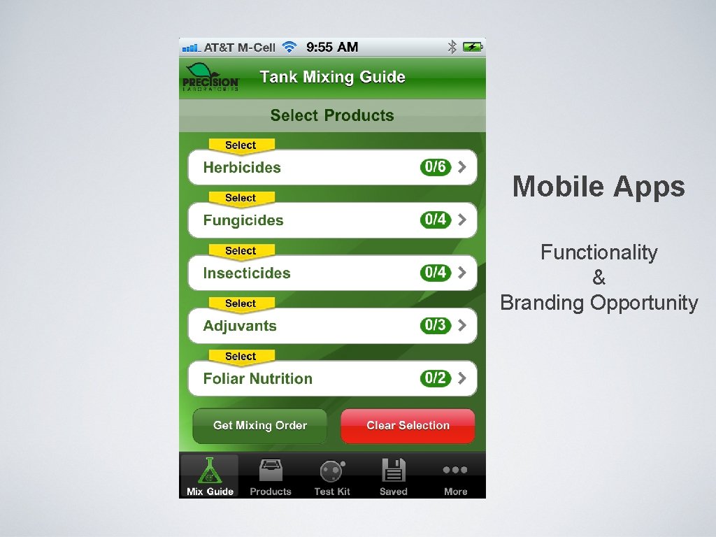 Mobile Apps Functionality & Branding Opportunity 