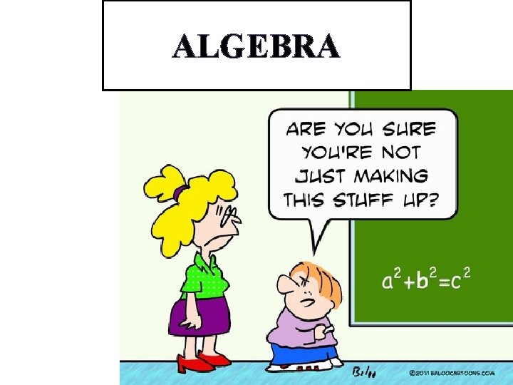 ALGEBRA 
