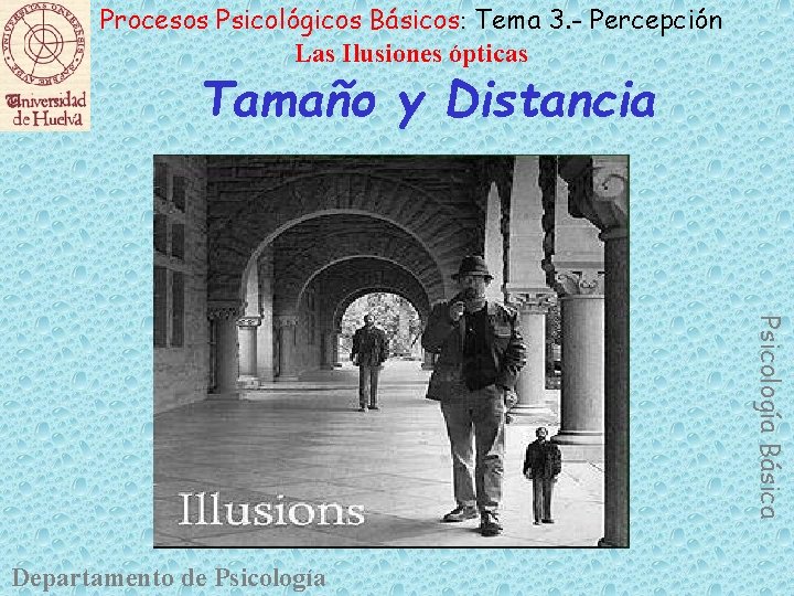 Procesos Psicológicos Básicos: Tema 3. - Percepción Las Ilusiones ópticas Tamaño y Distancia Psicología