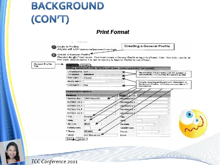 Print Format TCC Conference 2011 