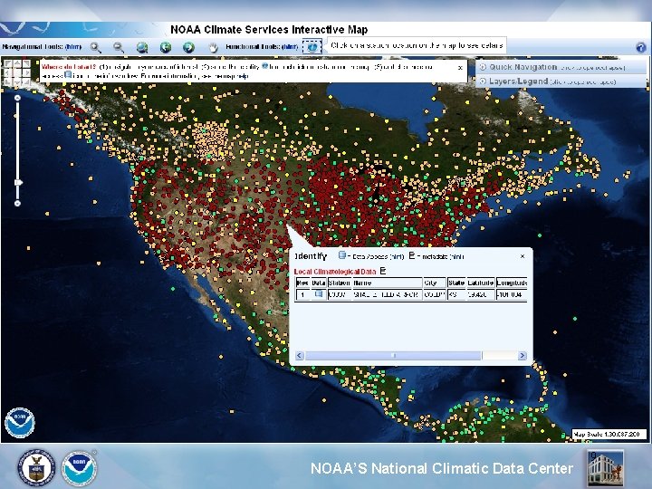 NOAA’S National Climatic Data Center 9 