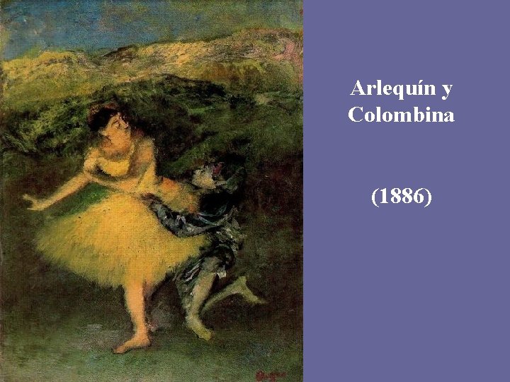 Arlequín y Colombina (1886) 