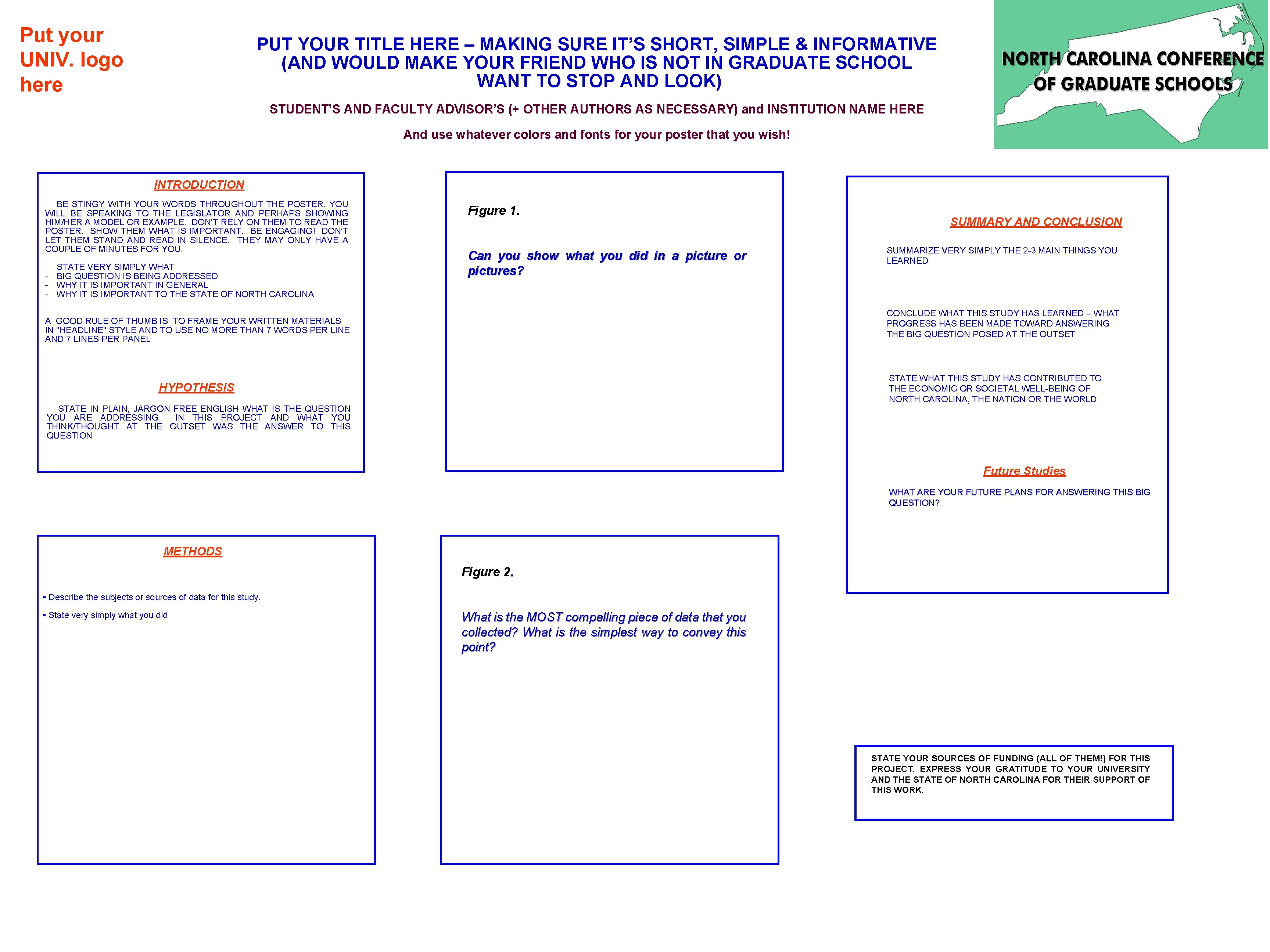 Put your UNIV. logo here PUT YOUR TITLE HERE – MAKING SURE IT’S SHORT,