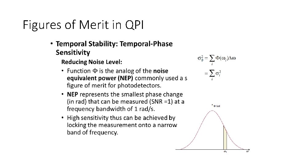 Figures of Merit in QPI • 