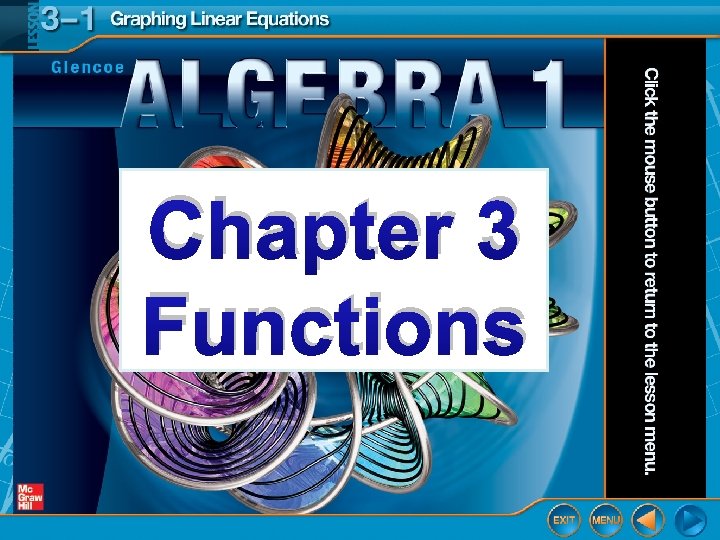 Chapter 3 Functions 